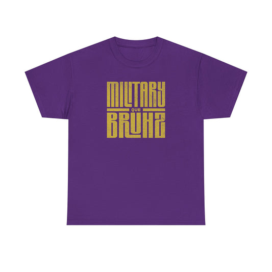 Military Bruhz Gold Type T-Shirt – Omega Warrior Brotherhood Limited Edition