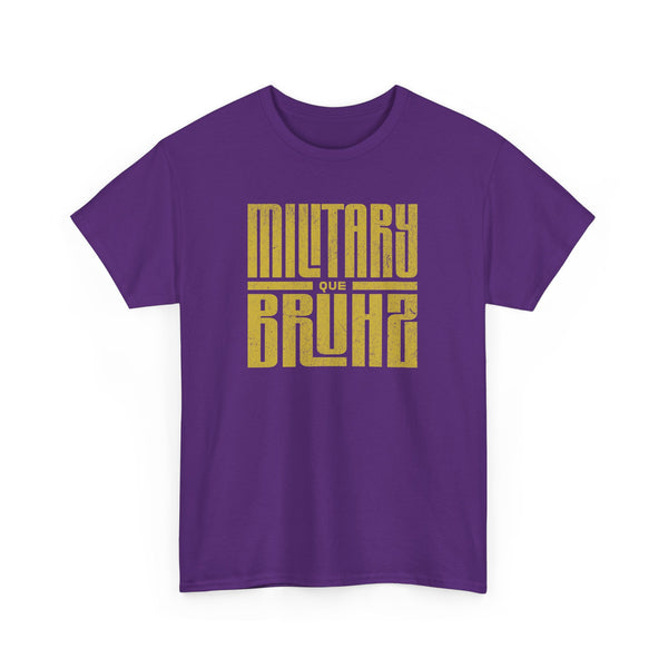 Military Bruhz Gold Type T-Shirt – Omega Warrior Brotherhood Limited Edition