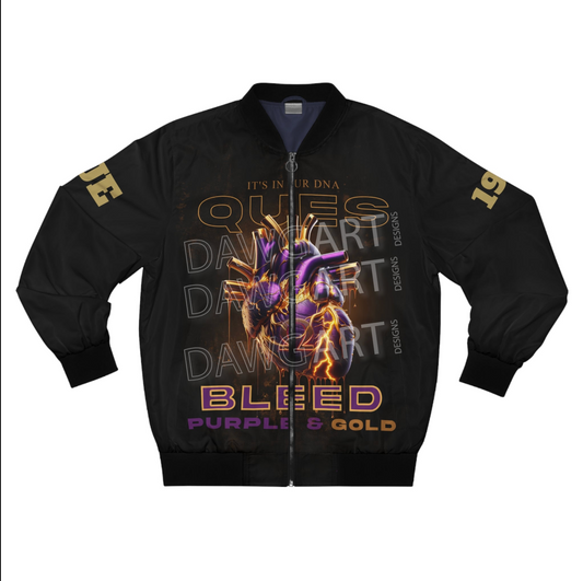 Ques Bleed Bomber Jacket