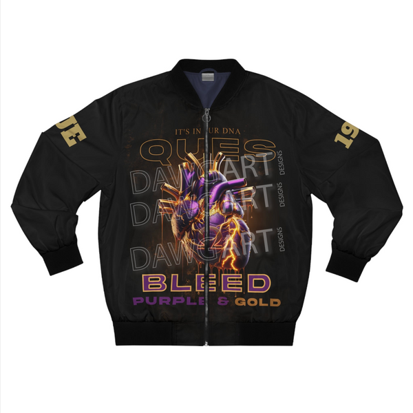 Ques Bleed Bomber Jacket